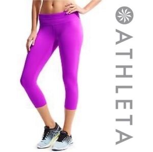 Athleta Leggings Sonar Cropped Size Small
